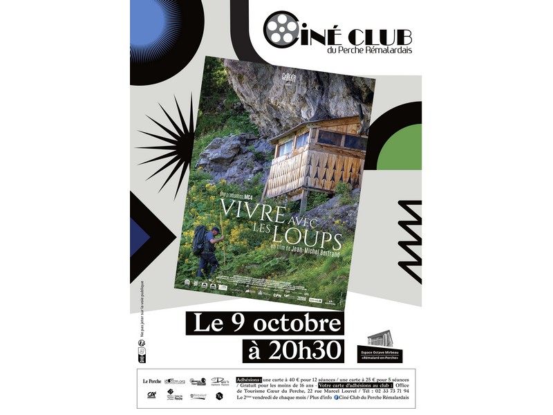 Séance du Ciné-Club du Perche Rémalardais : "Vivre avec les loups"