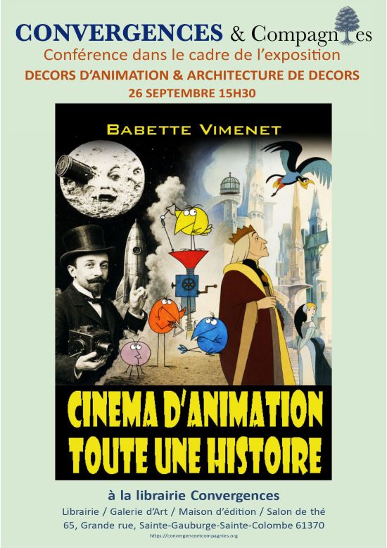 Conférence : Cinéma d'animation, toute une équipe"