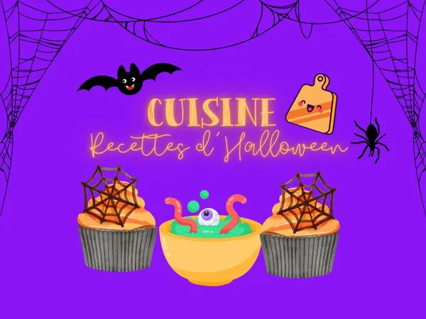 Atelier cuisine recettes d'Halloween
