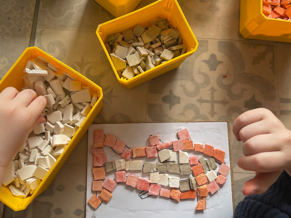 Atelier "Découverte de la mosaïque" dès 3 ans
