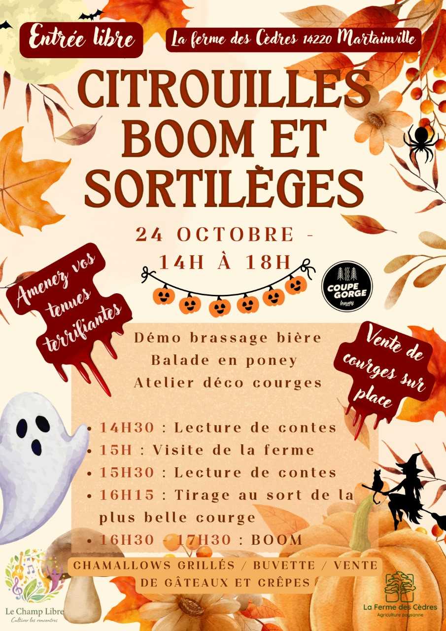 « Citrouilles, Boom & Sortilèges » : une après-midi festive à la Ferme des Cèdres