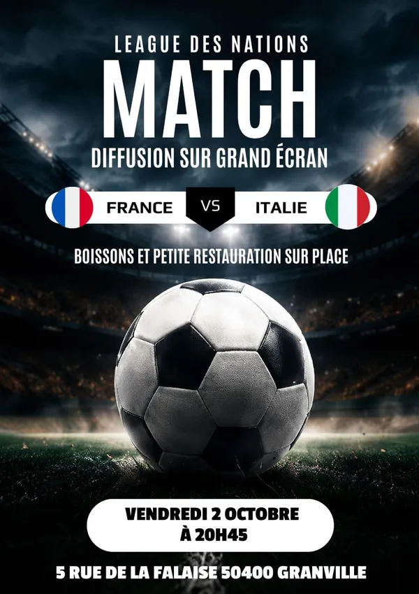 Ligue des Nations - France VS Italie
