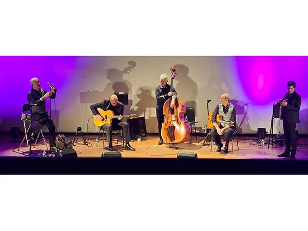 Concert de jazz manouche et tzigane par le quintette "Inspecteur Gadjo"