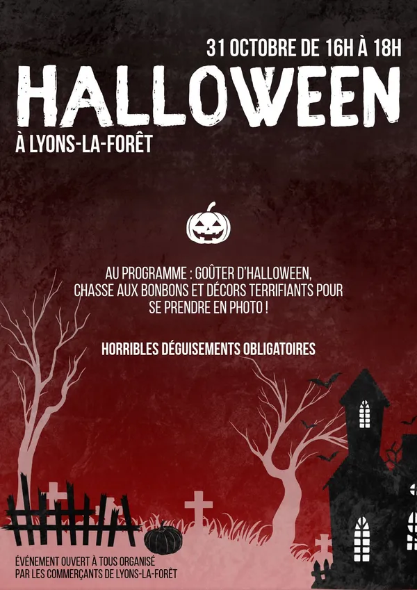 Halloween à Lyons-la-forêt