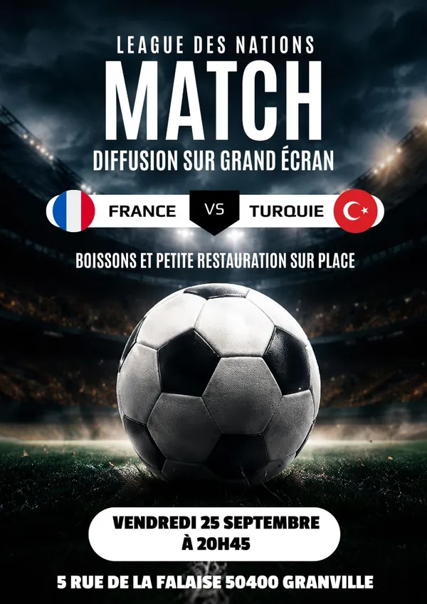 Ligue des Nations - France VS Turquie