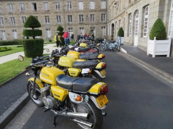 Randonnée mobylette à Vire Normandie