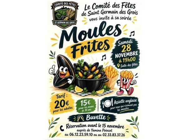 Soirée Moules Frites