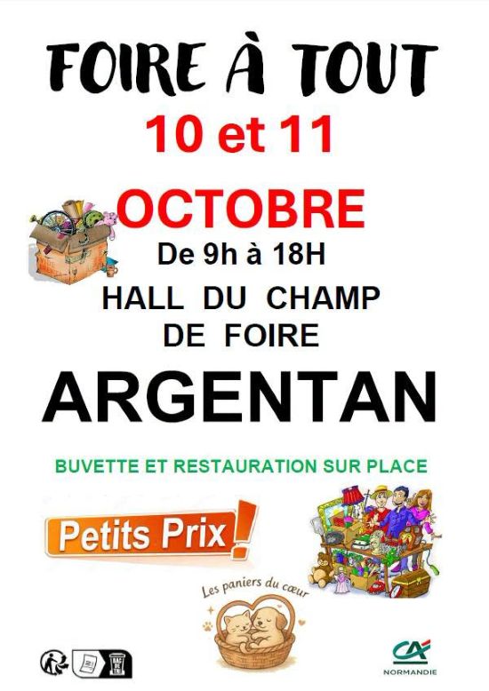Foire à Tout des Paniers du Coeur