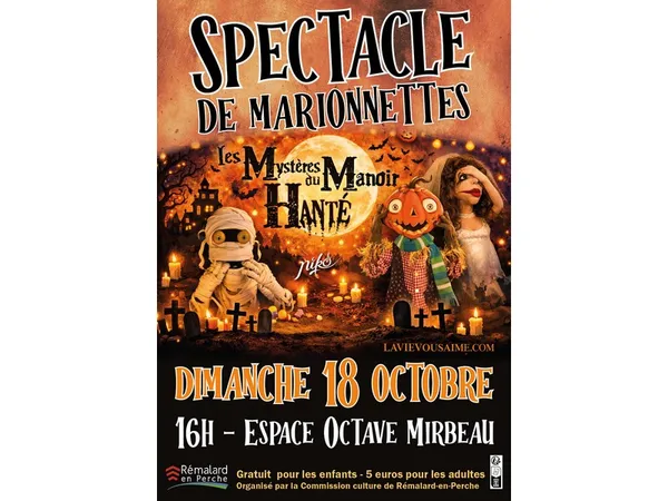 "Niko et les Mystères du Manoir Hanté" - Spectacle de marionnettes