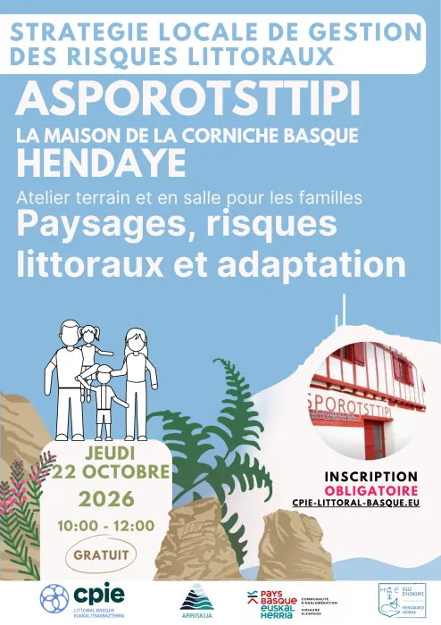 Atelier terrain - Paysages, risques littoraux et adaptation