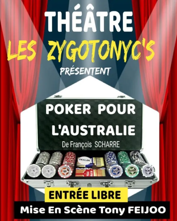 Théatre-comédie "Poker pour l'Australie" 2026