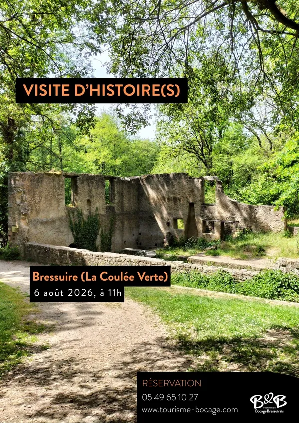 Visites d'histoire(s) - La Coulée Verte : de la chapelle Saint-Cyprien au moulin de Roux