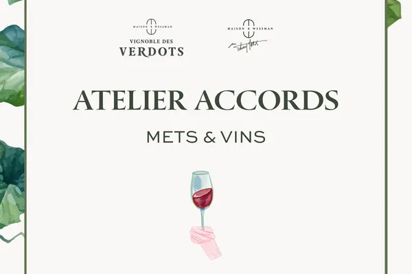 Vignoble des Verdots | Atelier dégustation accords mets et vins