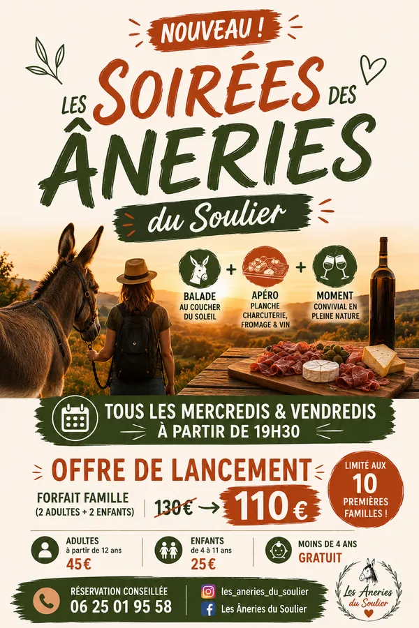 Les soirées des Aneries du Soulier