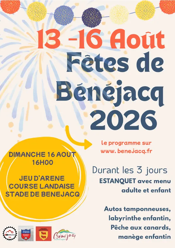 Fêtes de Bénéjacq 2026 : Soirée "Les petits Gourmands"
