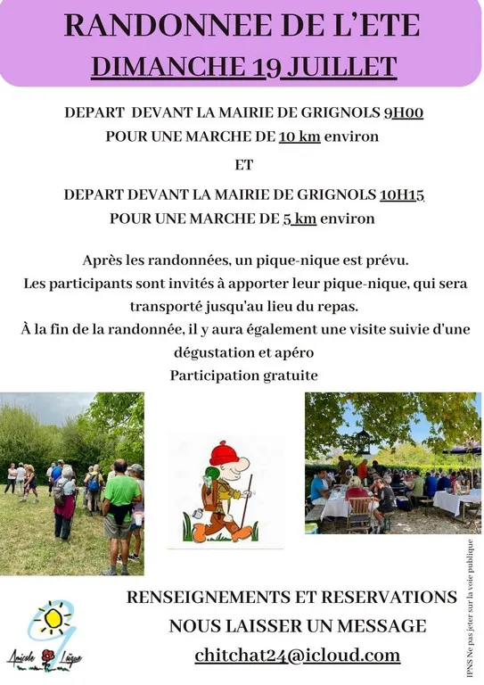 Randonnée de l'été