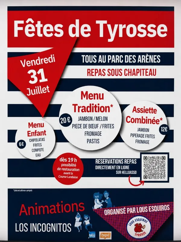 Repas des fêtes à Tyrosse
