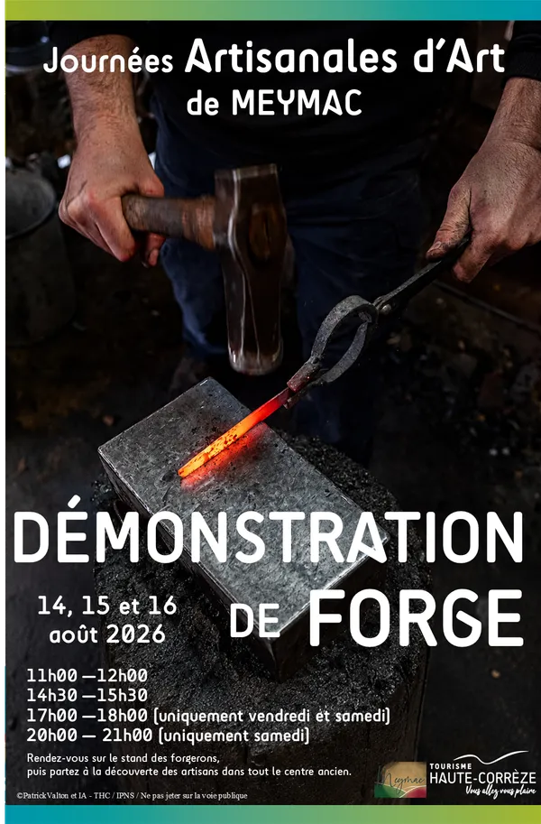 Journées Artisanales d'Art - Démonstration de forge