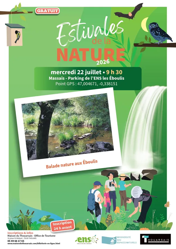 LES ESTIVALES DE LA NATURE : Balade nature aux eboulis de Massais