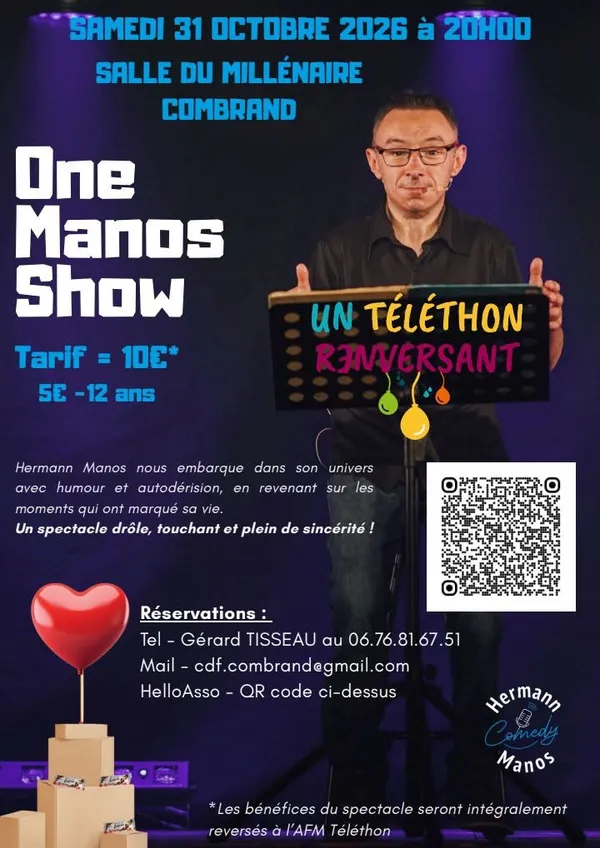 Téléthon - Spectacle - One Manos show