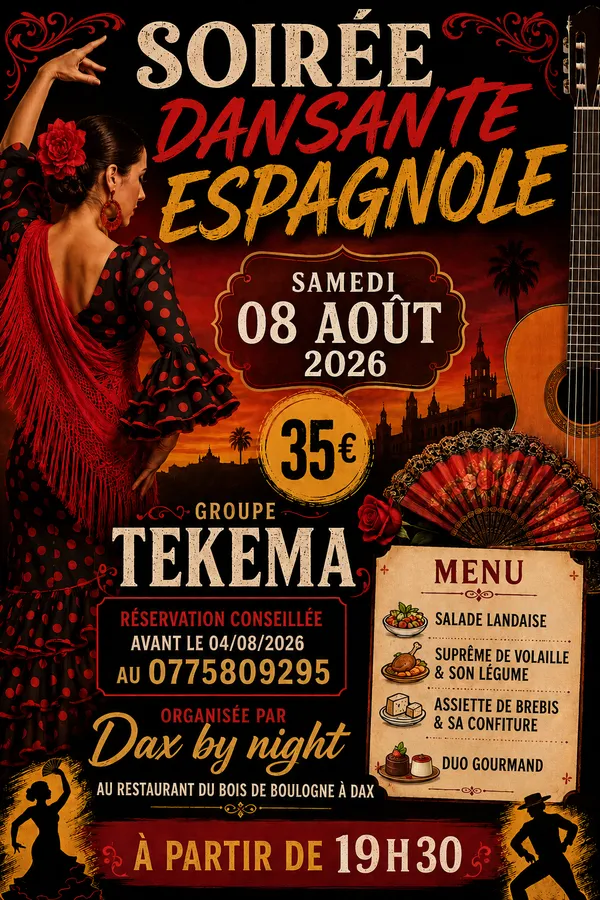 Annulée - Soirée espagnole