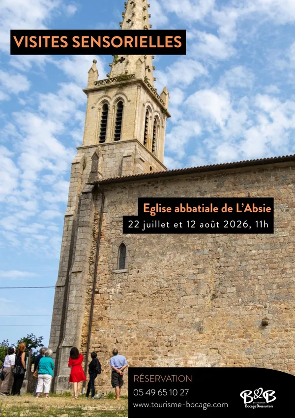 Visites sensorielles - Notre-Dame de l'Absie
