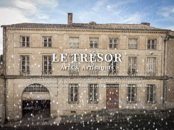 Expo vente des créations à la boutique d'été