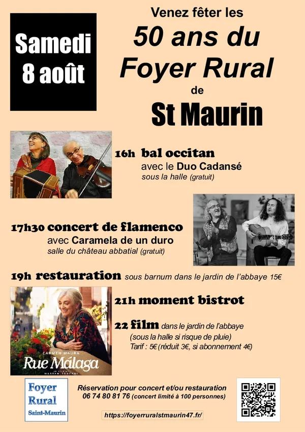 Les 50 ans du Foyer rural de Saint-Maurin