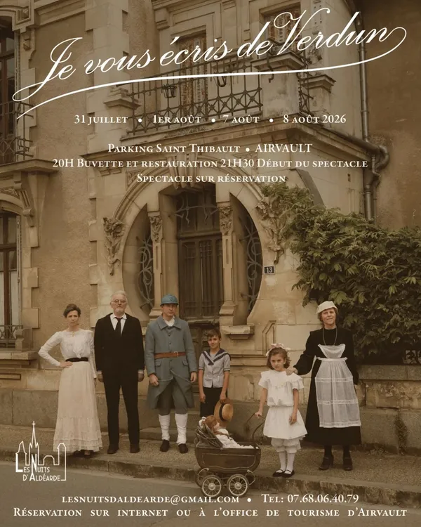 Spectacle "Je vous écris de Verdun..."