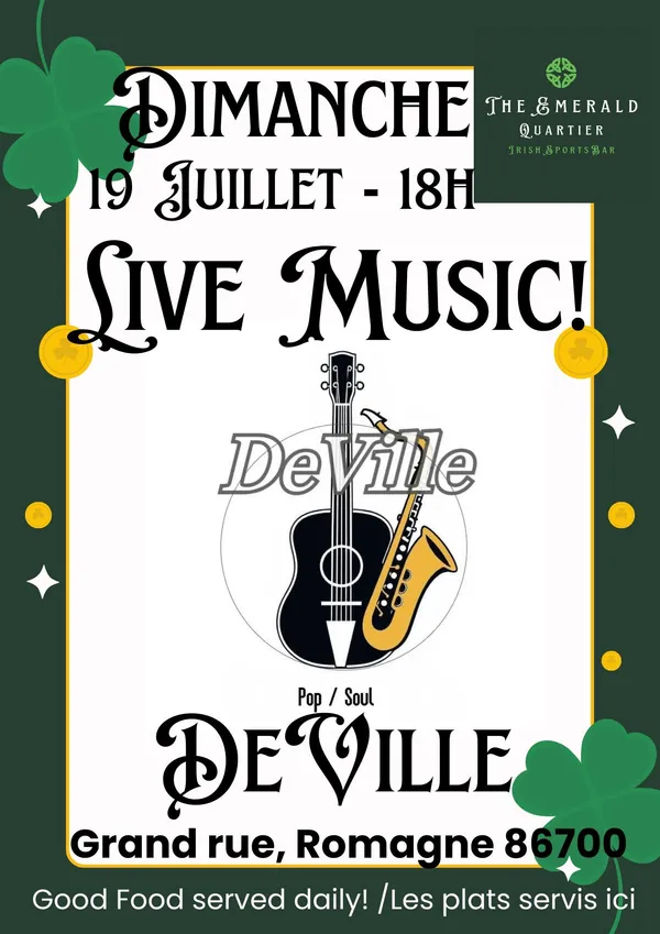 Live Music : DeVille