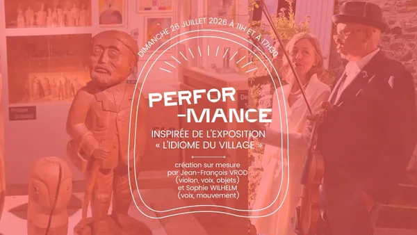 Performance musicale autour de l'expsoition" L'idiome du village"