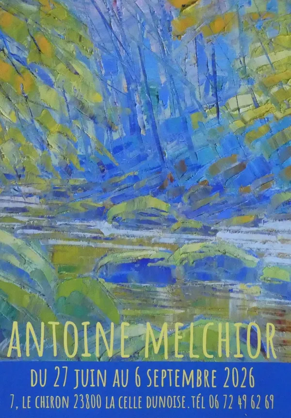 Exposition peinture Antoine Melchior