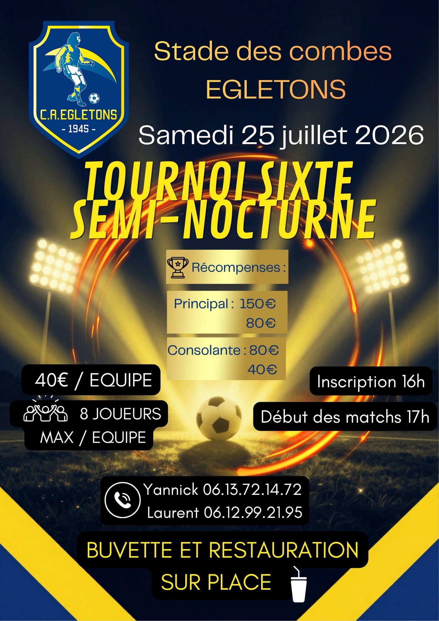 Tournoi sixte semi-nocturne
