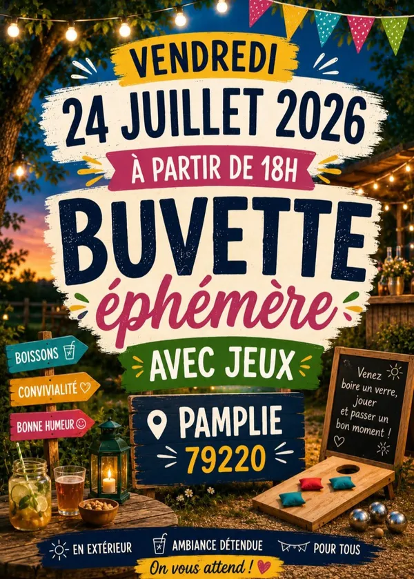 Buvette éphémère