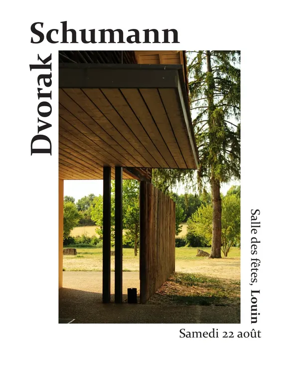 Concert - de DVORAK à SCHUMANN, trio pour piano, dans le cadre du Festival Les Murs ont des Oreilles