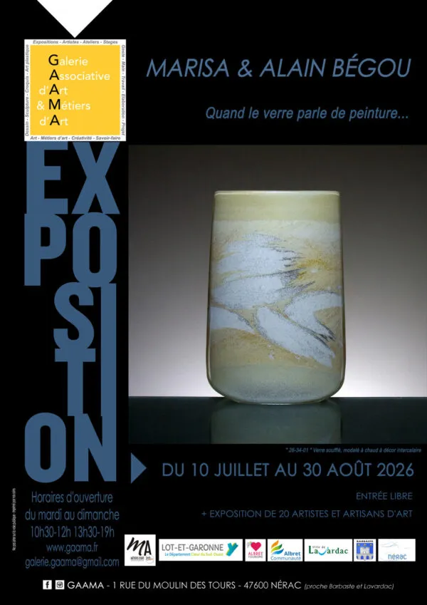 Exposition : Marisa et Alain Bégou