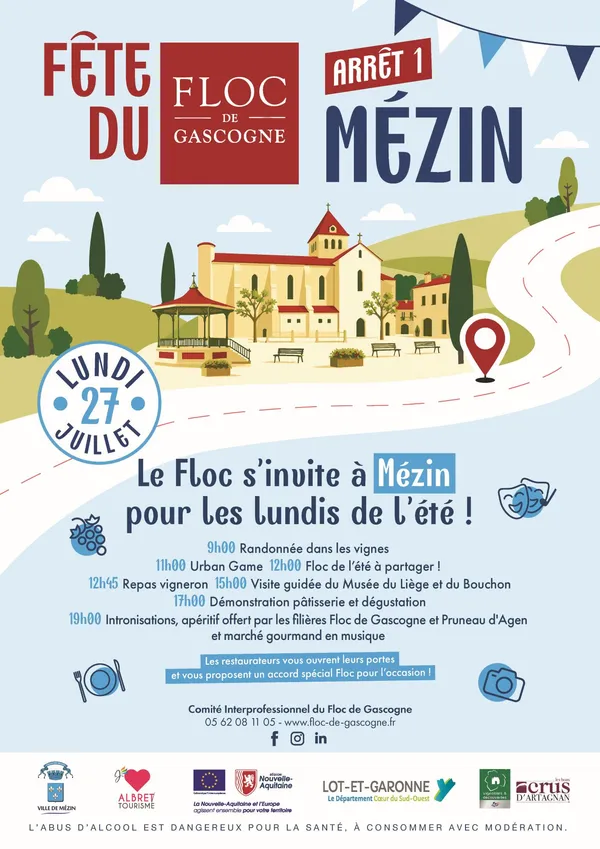 Fête du Floc de Gascogne à Mézin