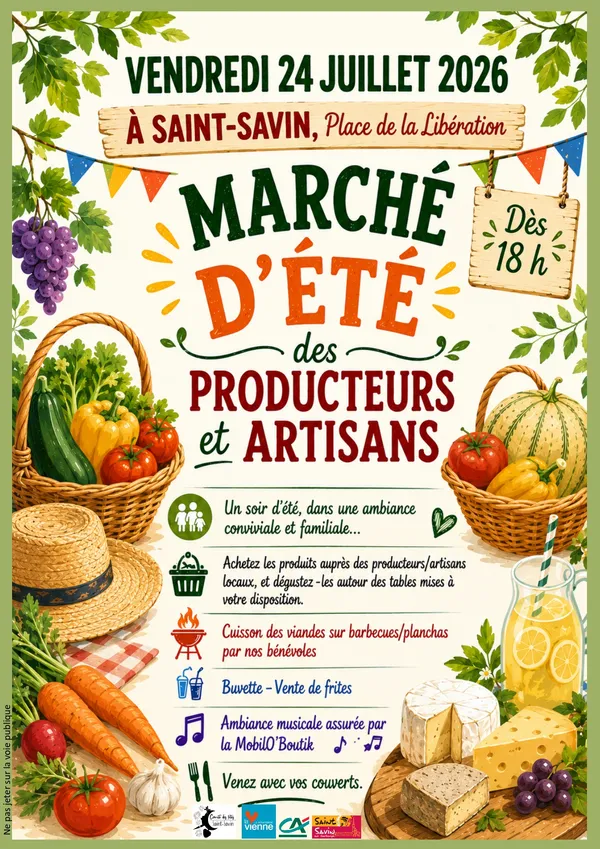 Marché d'Eté des Producteurs et Artisans