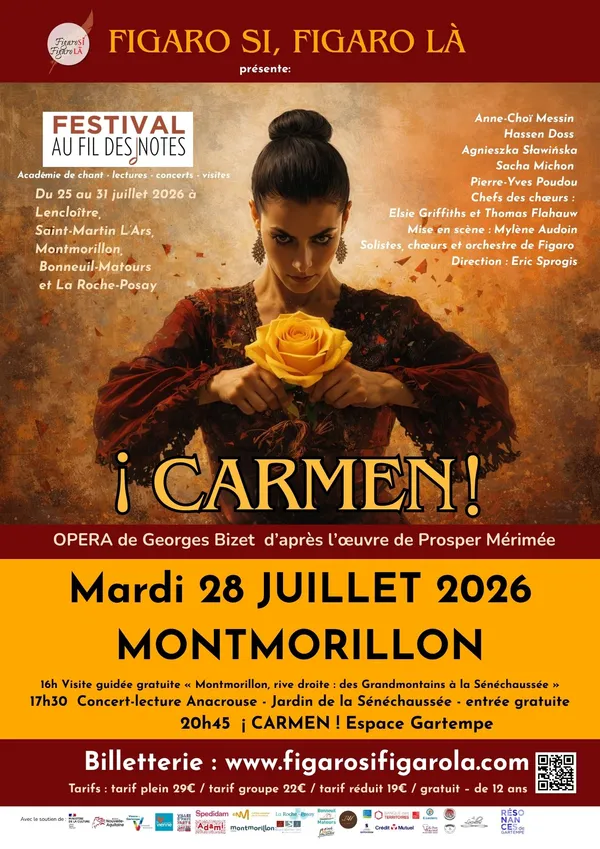 ¡CARMEN! opéra de G.Bizet par la Cie Figaro Si Figaro Là