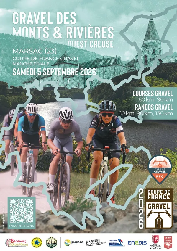 Coupe de France Gravel des Monts & Rivières Ouest Creuse
