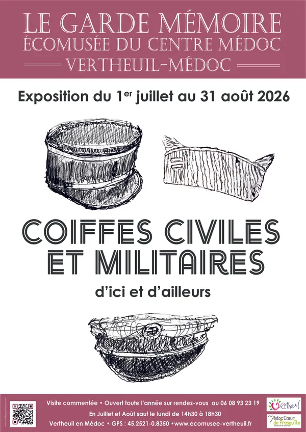 Exposition : coiffes civiles et militaires d'ici et d'ailleurs