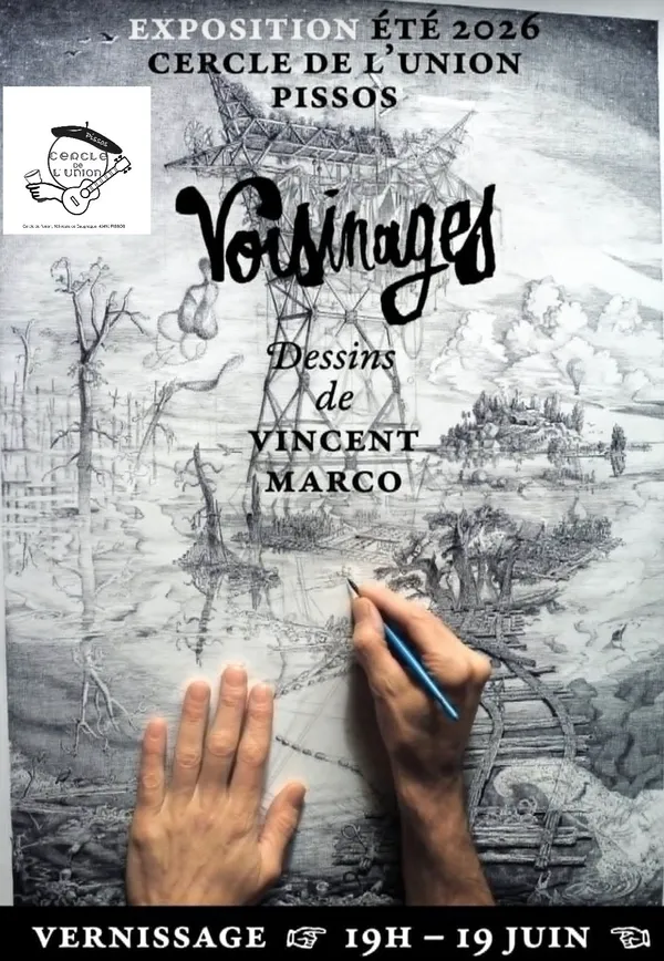 Exposition Dessins de Vincent MARCO - Voisinages -