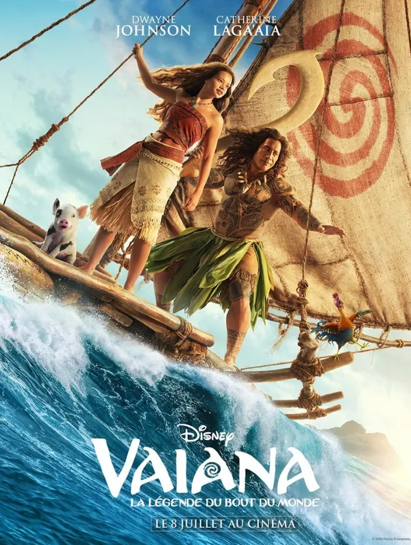 Cinéma en plein air - Vaiana