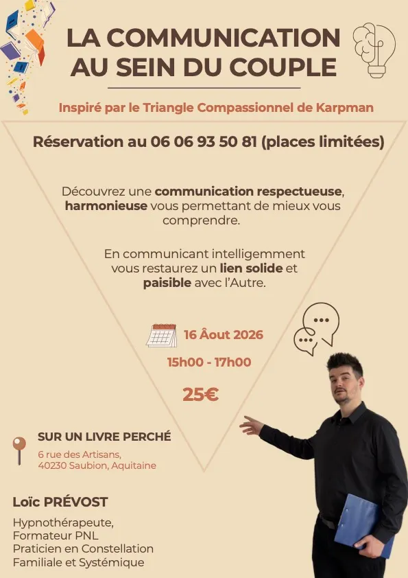Atelier "La communication au sein du couple"