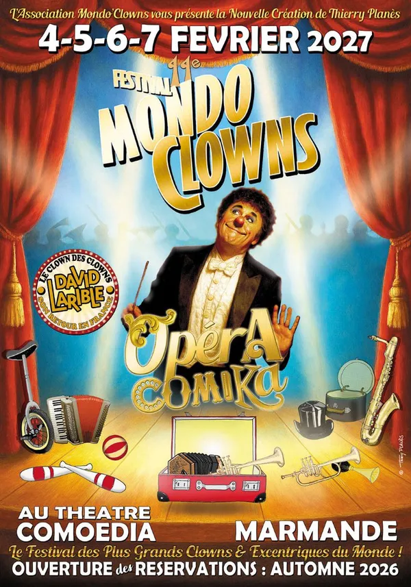 11ème Festival Mondoclowns "OpérA comika"