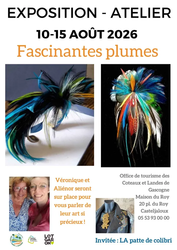Exposition : Fascinantes plumes