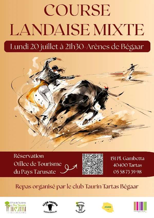 Course Landaise mixte
