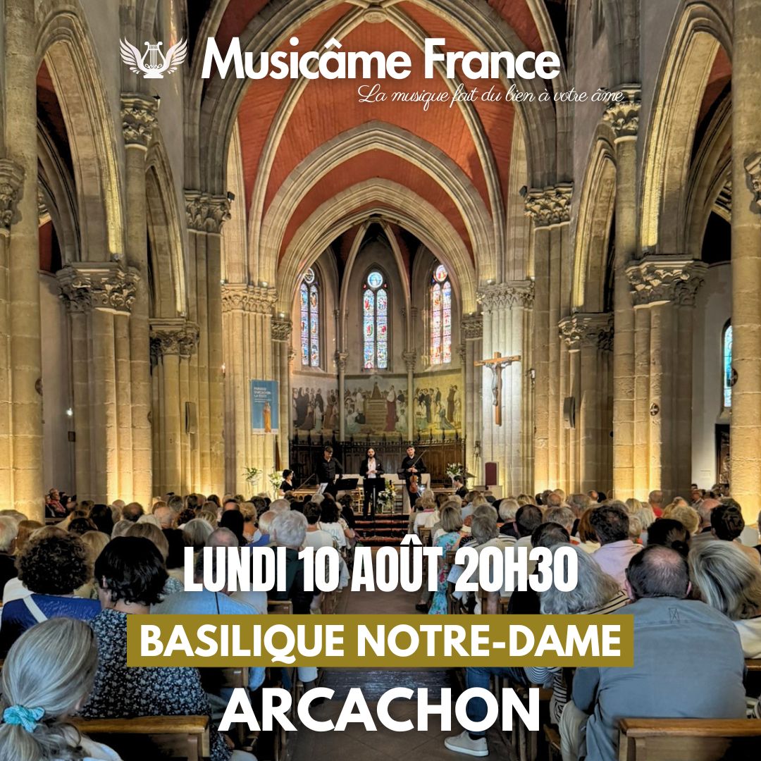 Concert d’été à Arcachon : Ravel, Debussy, Kreisler, Cantemir, Mozart, Bach, Piazzolla, Vivaldi