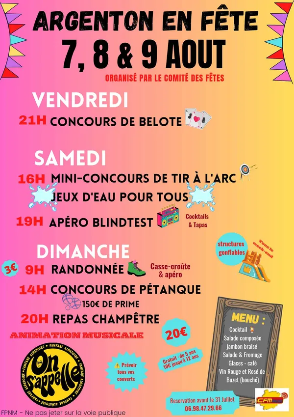 Argenton en fête