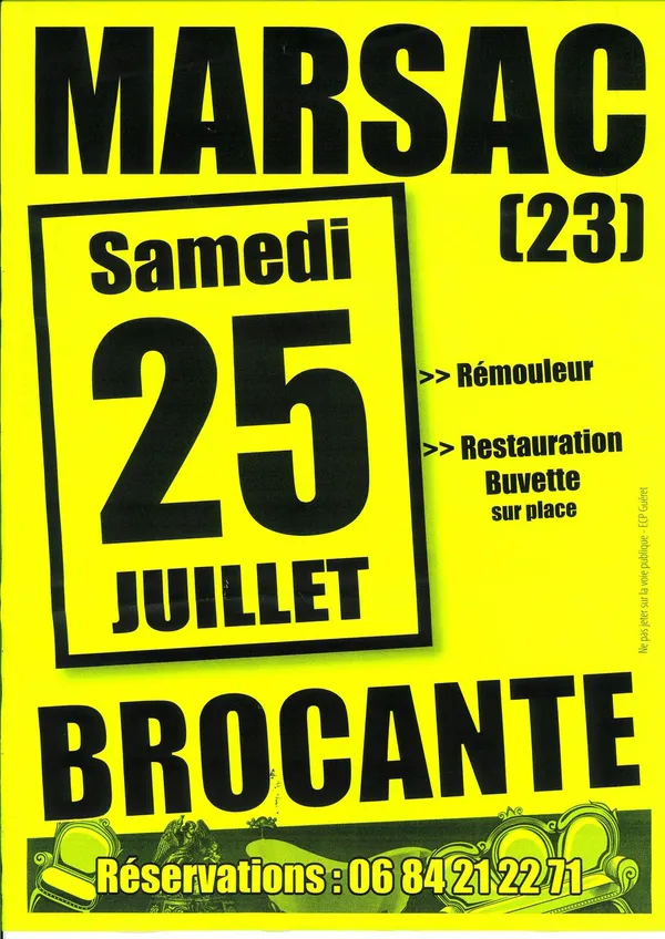 Brocante - Vide-greniers